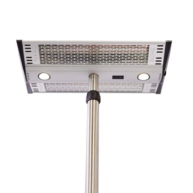 Calefactor de patio eléctrico de suelo 1000/2000 W, GT