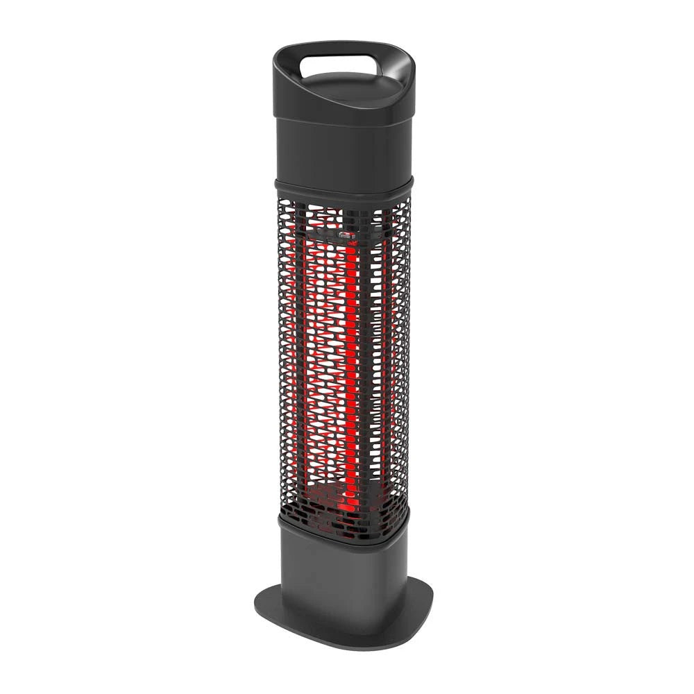 Calefactor de patio eléctrico bajo mesa 1200 W - Negro