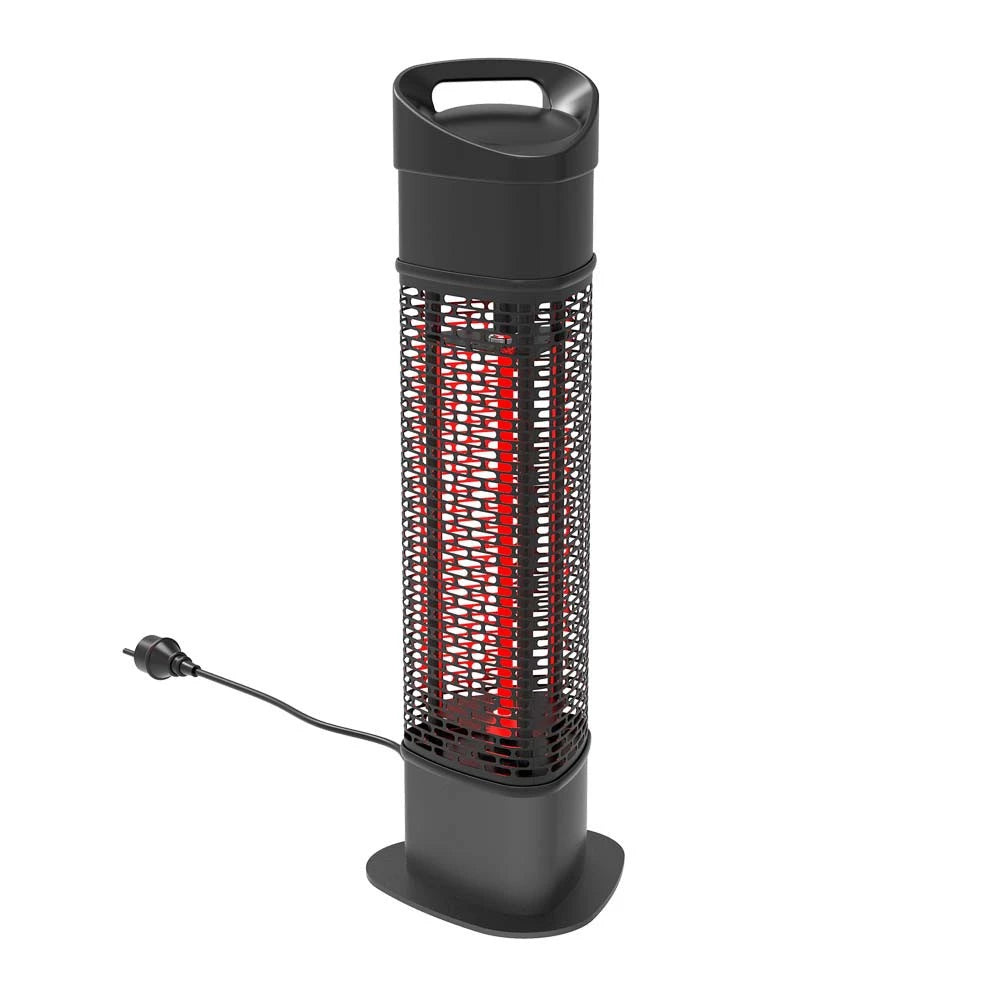 Calefactor de patio eléctrico bajo mesa 1200 W - Negro