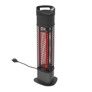 Calefactor de patio eléctrico bajo mesa 1200 W - Negro