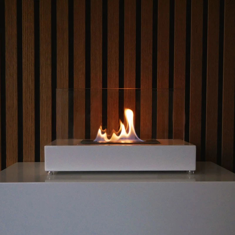 Lambeth Blanco - Chimenea sobremesa