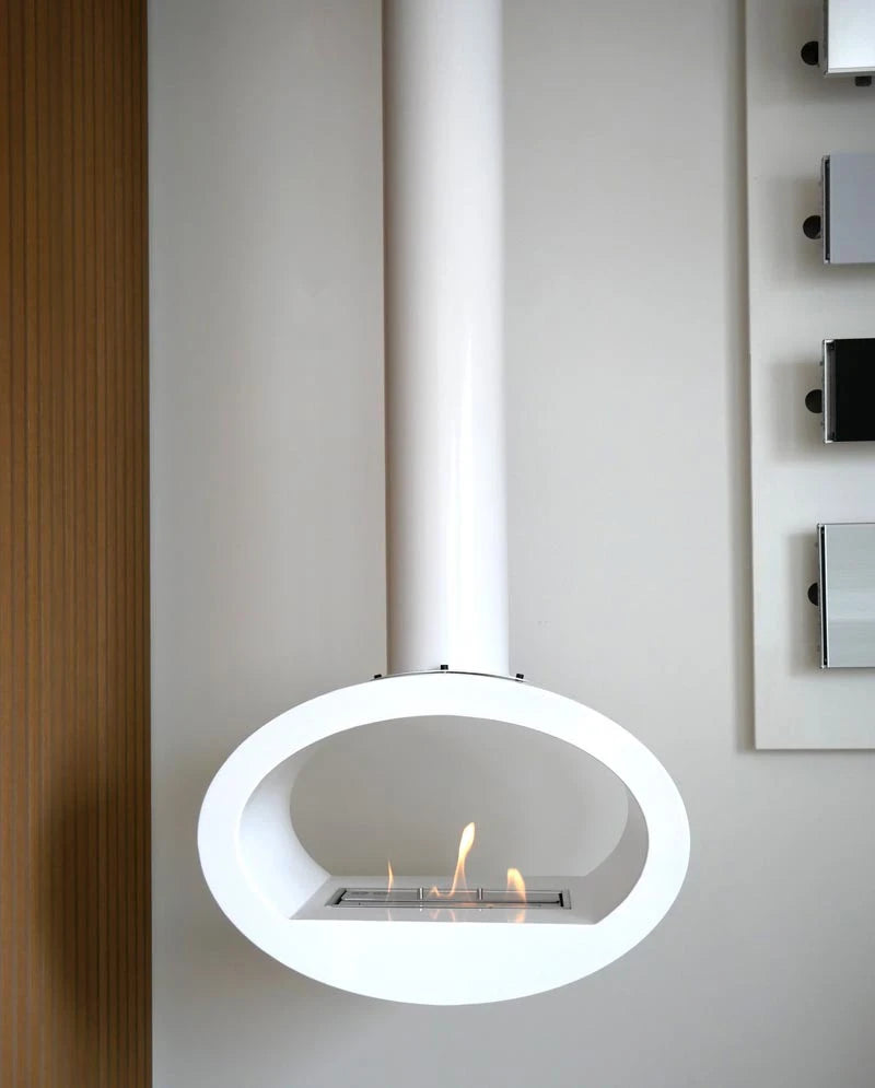 Toronto Blanco - Chimenea bioetanol colgante