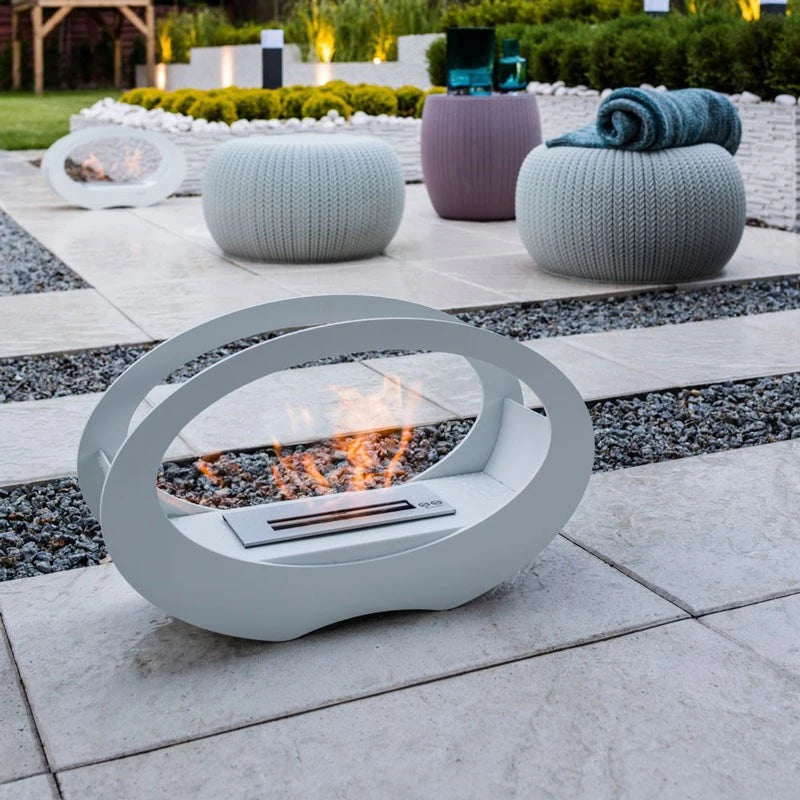 Oval - Chimenea de bioetanol ovalada