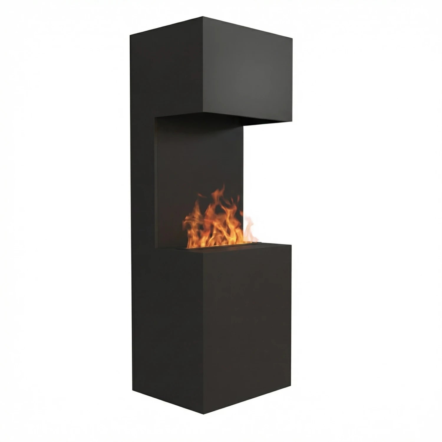 Chimenea híbrida Beethoven – Negro