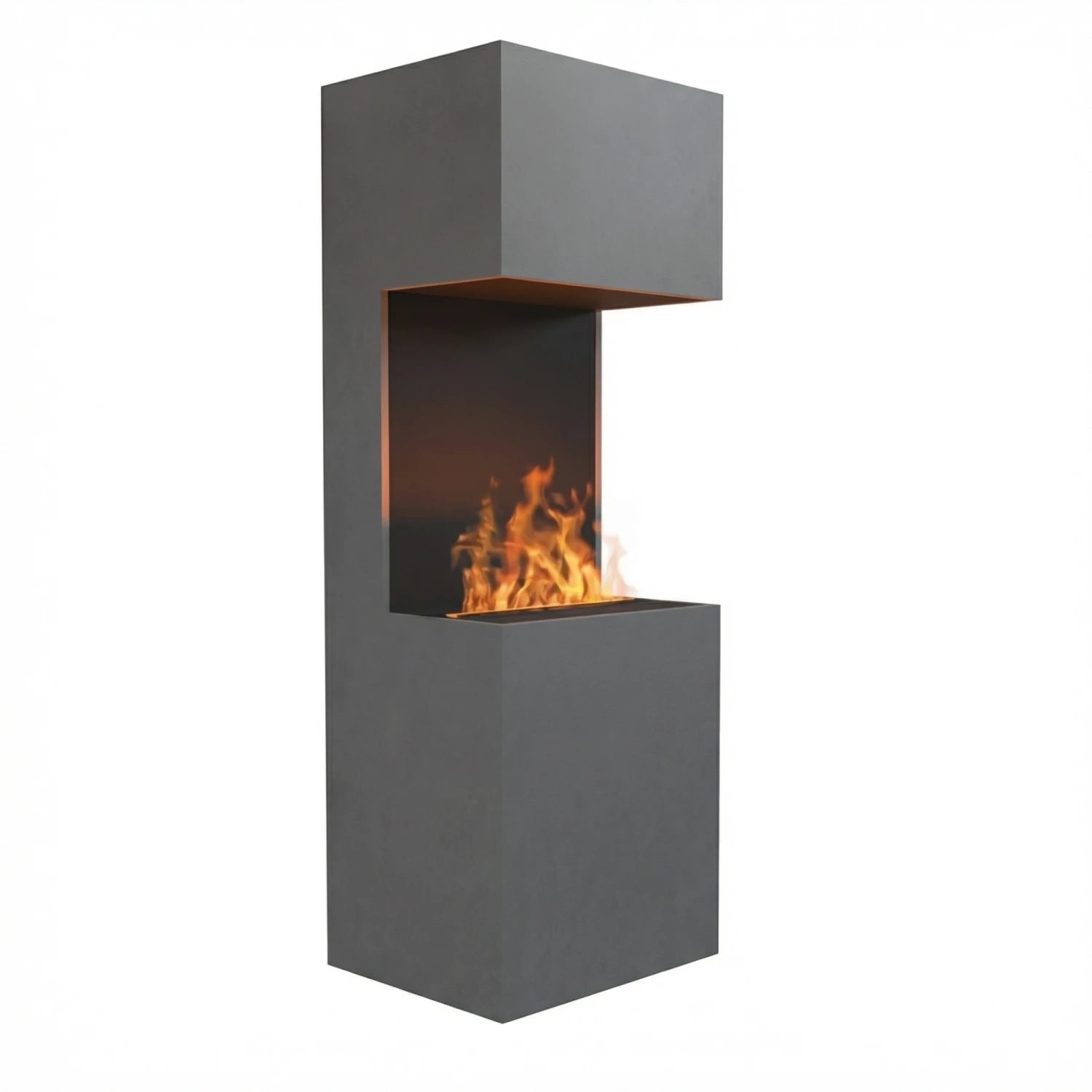 Chimenea híbrida Beethoven – Gris