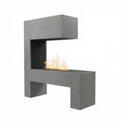 Chimenea híbrida Mozart – Gris