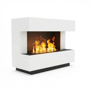 Chimenea híbrida Kant – Blanco