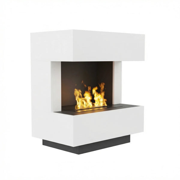 Chimenea híbrida Kleist – Blanco