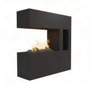 Chimenea híbrida Schiller Pocket – Negro