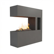 Chimenea híbrida Schiller Pocket – Gris