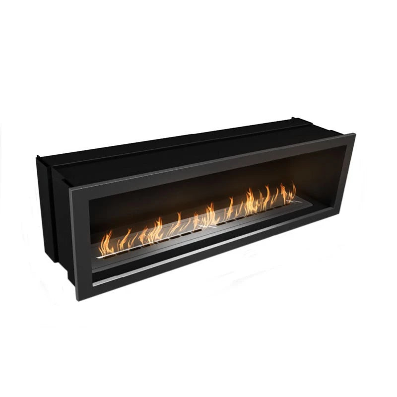 Icon Fires Slimline Firebox SFB1350 acero