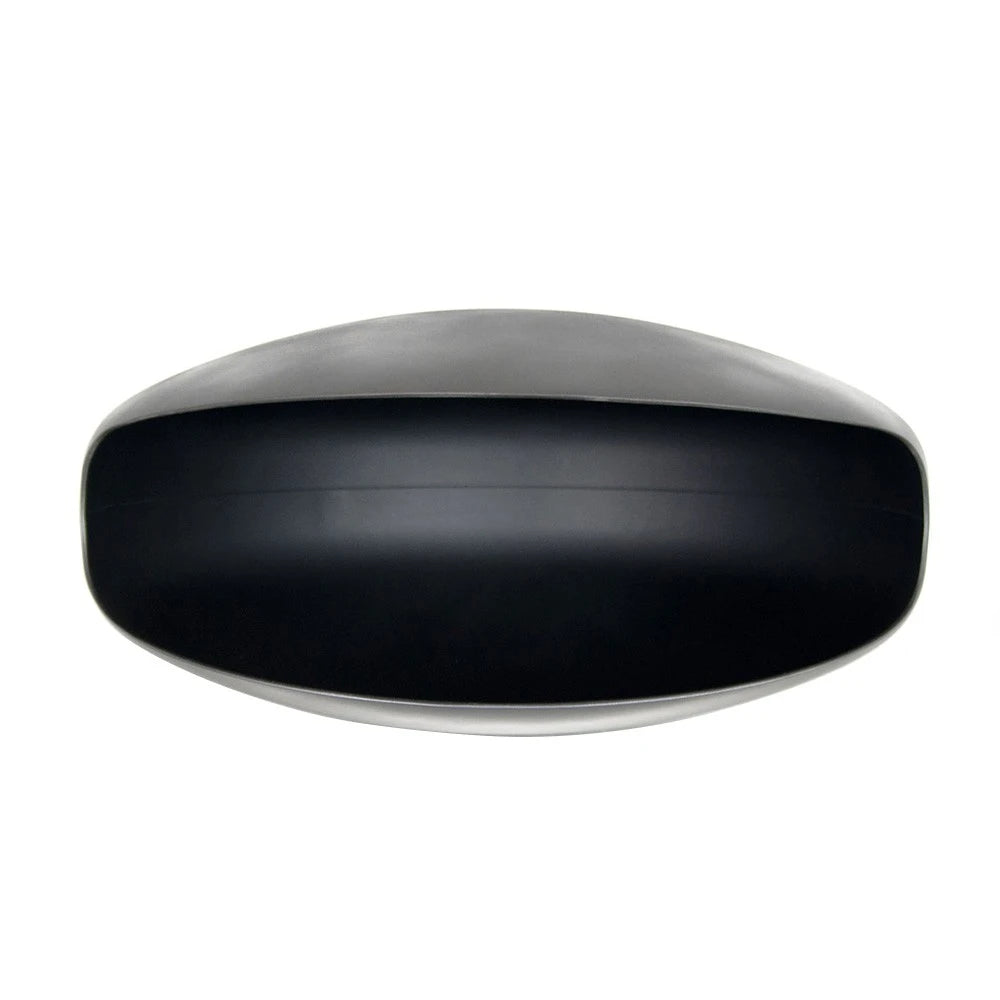 Black UFO-50 Hein & Haugaard handcrafted ceiling-mounted fireplace