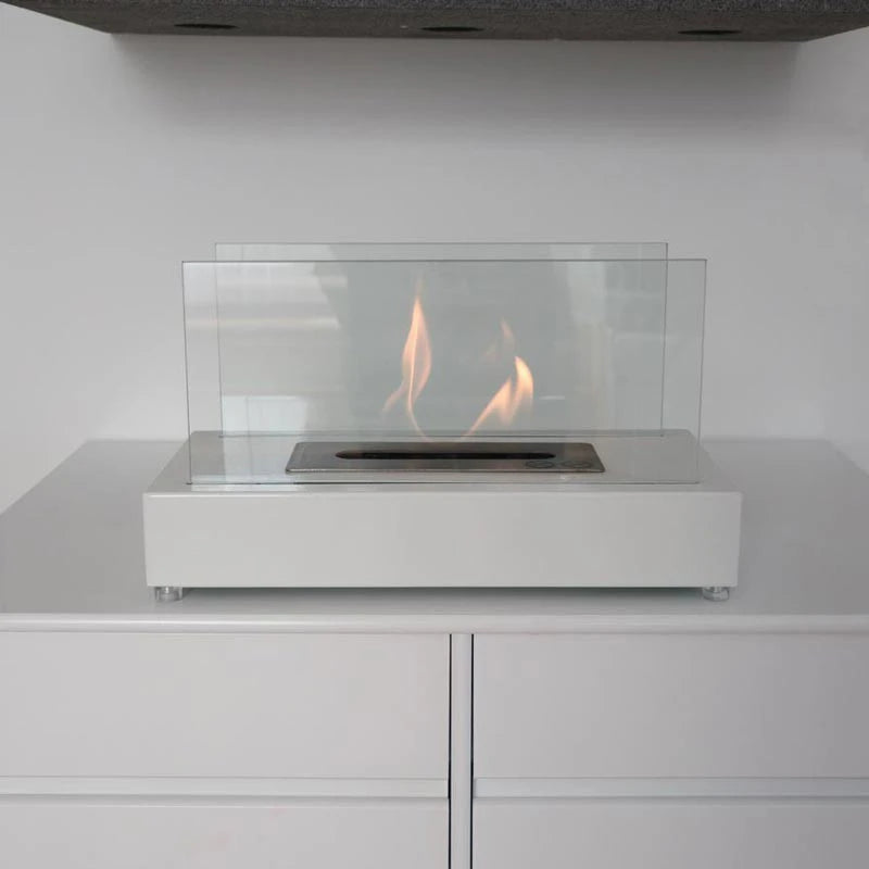 Lambeth Blanco - Chimenea sobremesa
