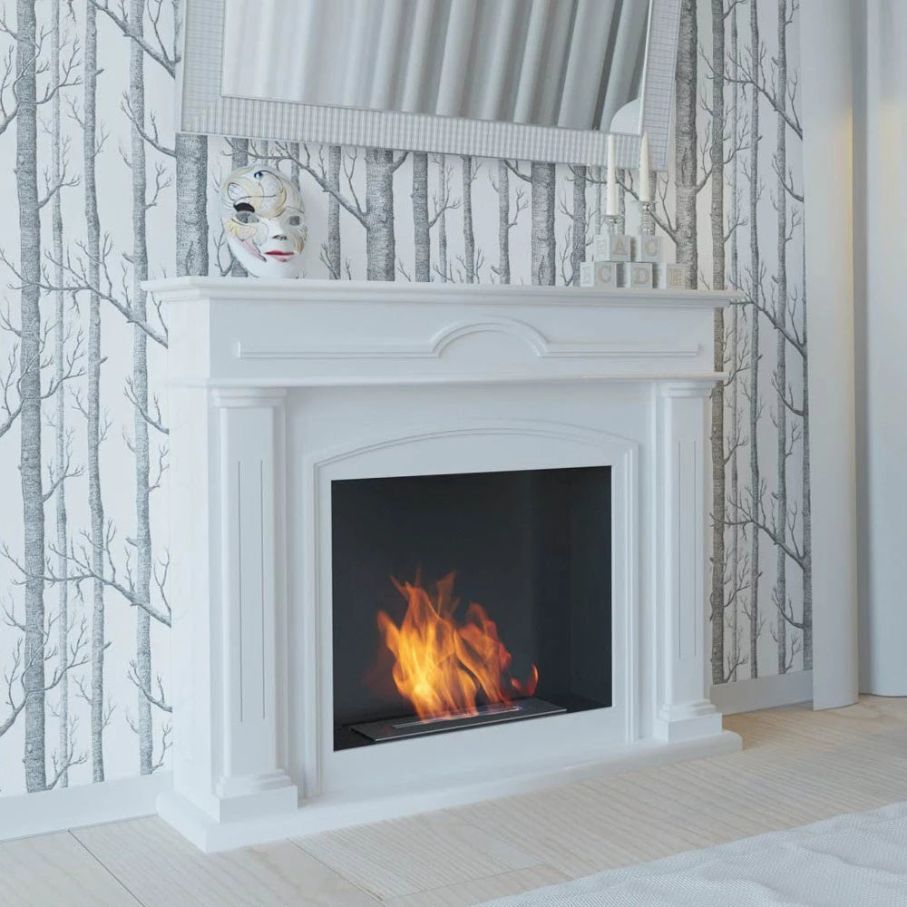 Cannock Fireplace Suite - Classic Mantel Bioethanol Fireplace