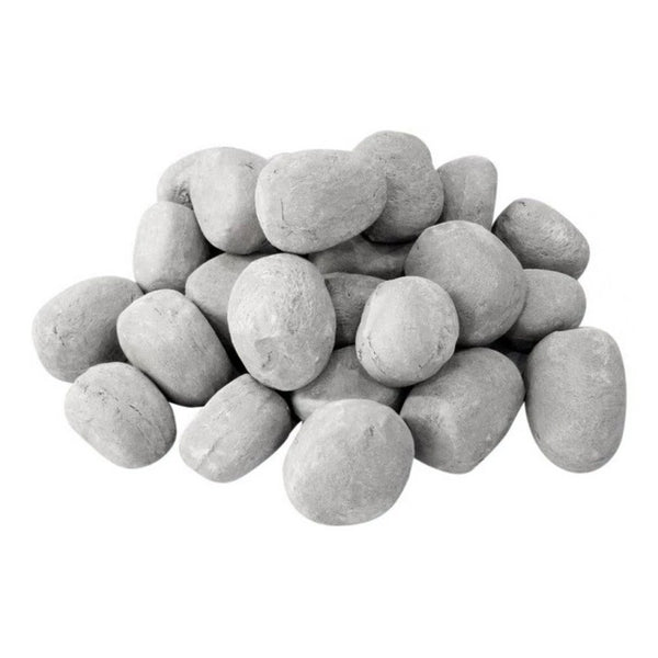 Piedras cerámicas (Gris - 24 piezas)