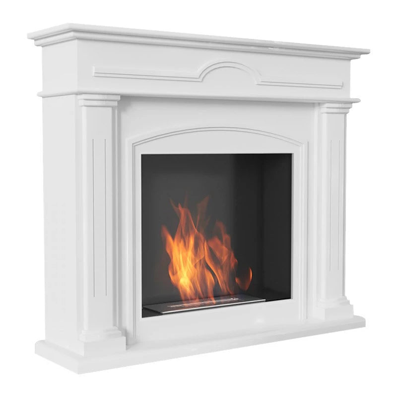 Cannock Fireplace Suite - Classic Mantel Bioethanol Fireplace