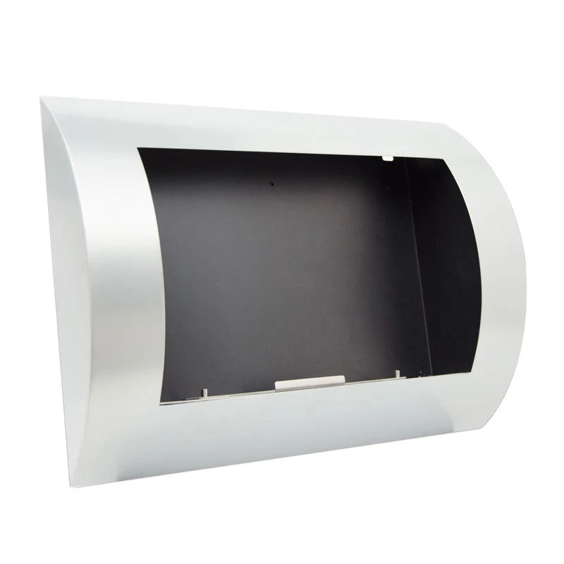 Ocean - Chimenea de bioetanol de pared en acero