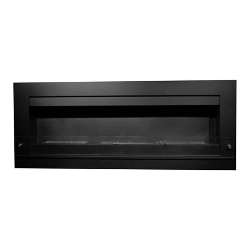 Gran Bio-chimenea de pared en negro