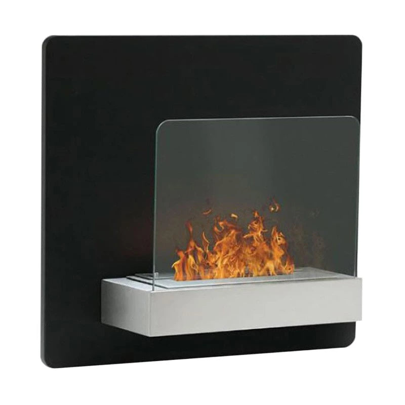 Elegante Chimenea de bioetanol de pared
