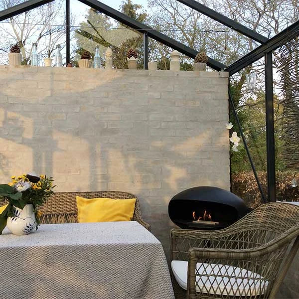 Cocoon Pedestal Negro