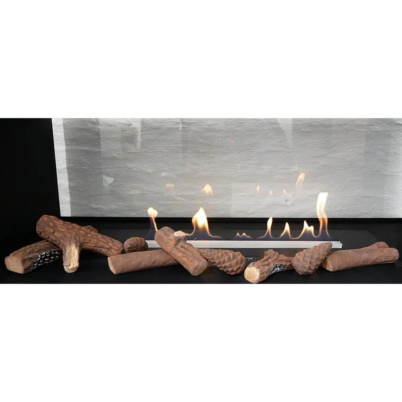 9 troncos de cerámica para decorar