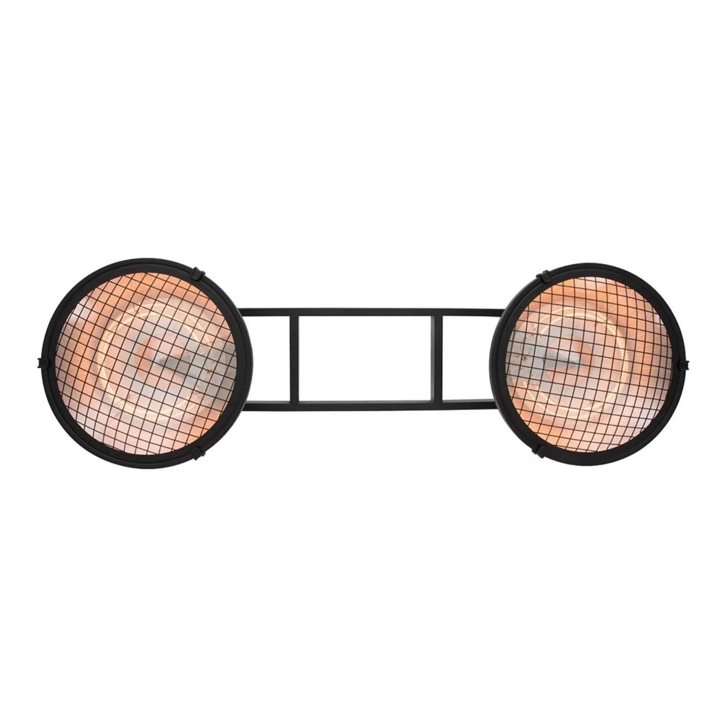 Indus II Double calefactor de terraza 3000W