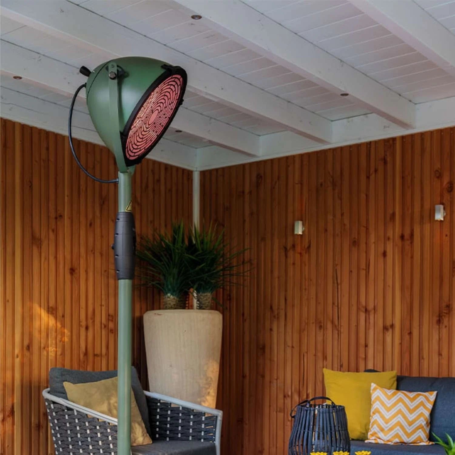 Indus calefactor de terraza de pie 2100W