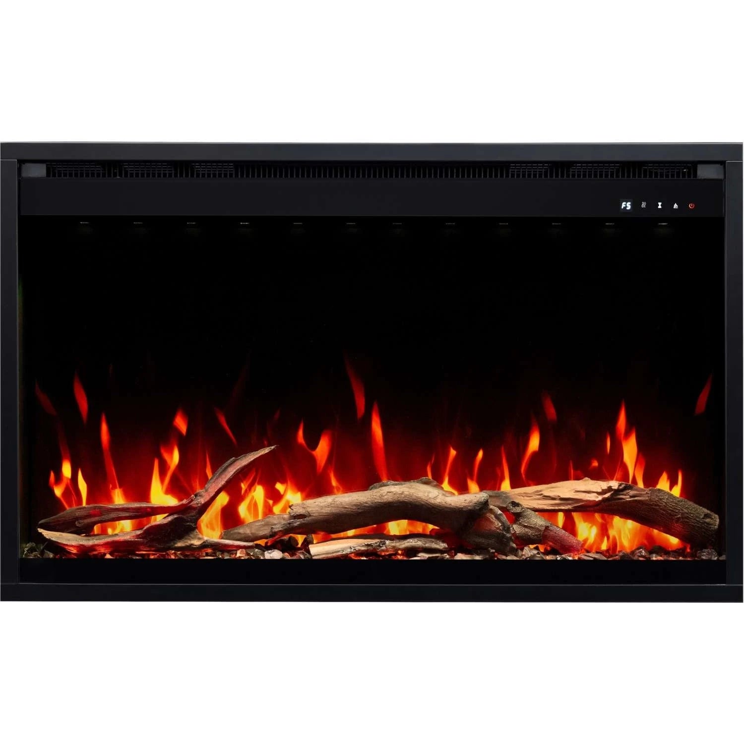 Insertable de chimenea eléctrica 3D 39" (100 × 60 cm)