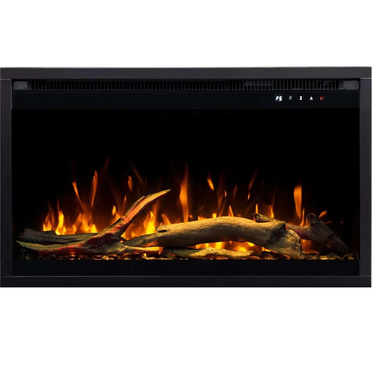 Insertable eléctrico para chimenea 3D de 35" (90 cm)