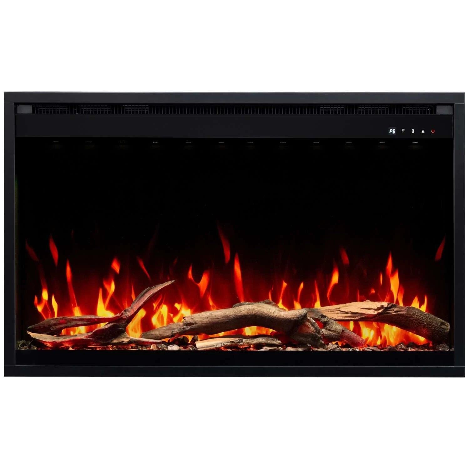 Inserto de chimenea eléctrica 3D de 31" (80 × 60 cm)