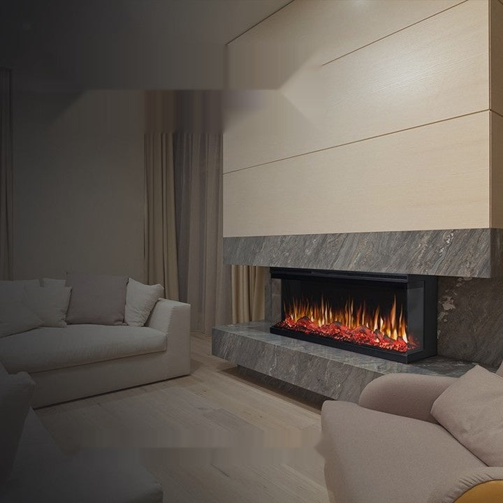 Unique Chimenea eléctrica de 166 cm