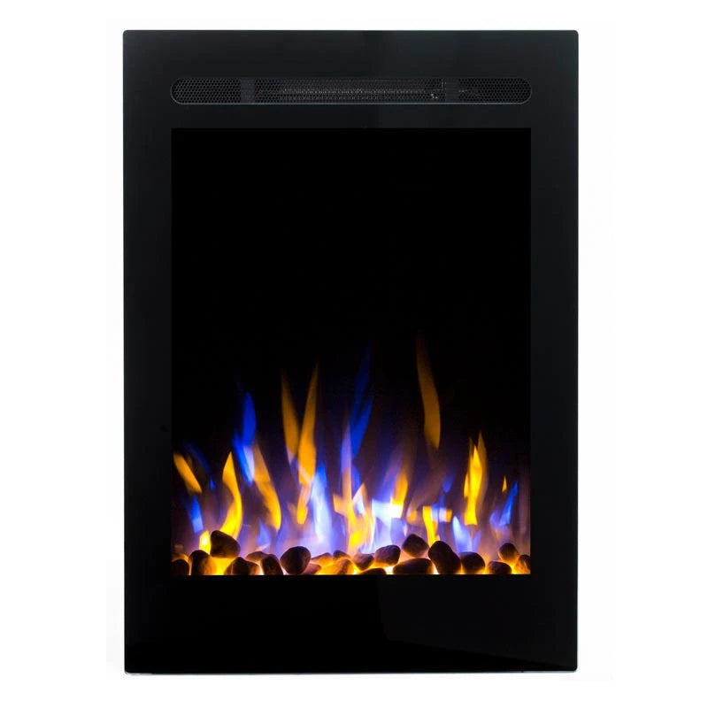 Chimenea eléctrica empotrada LED Pro - 47 cm