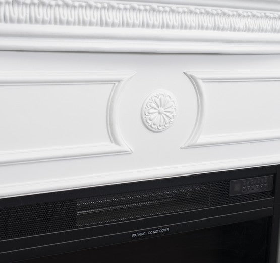 Lex Electric Fireplace - White