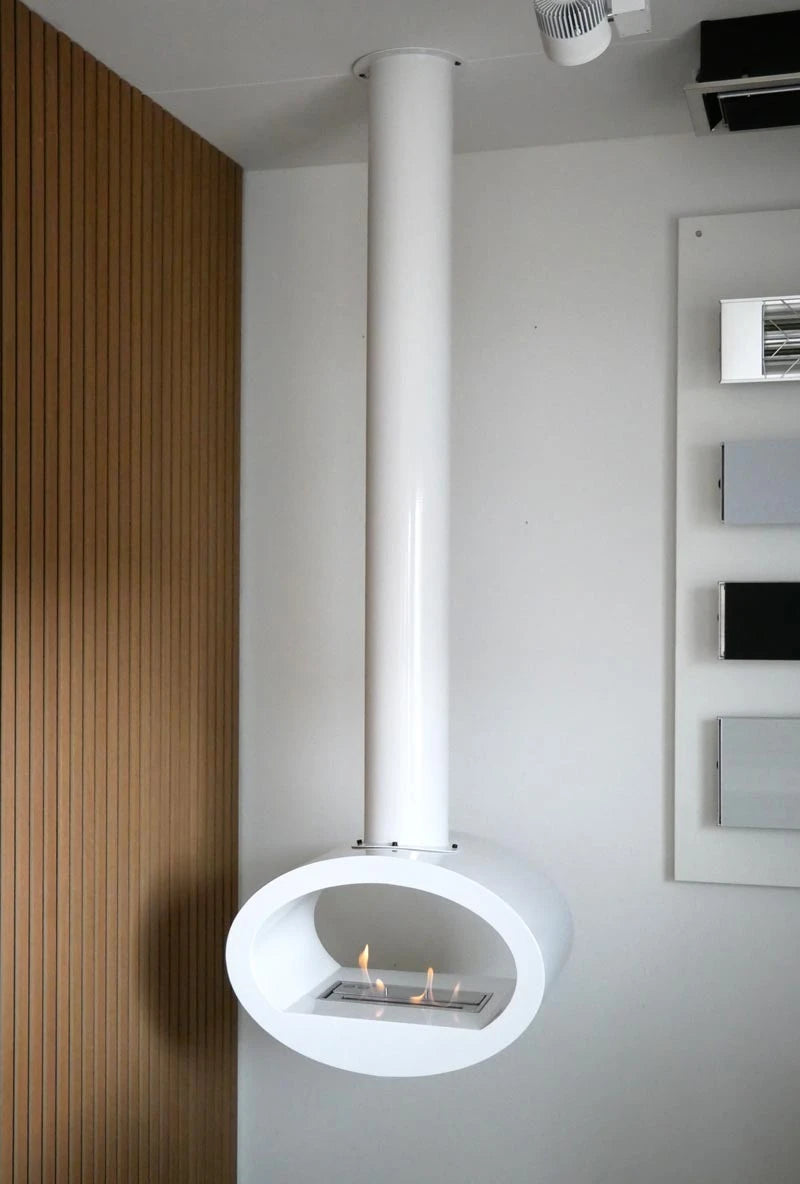 Toronto Blanco - Chimenea bioetanol colgante