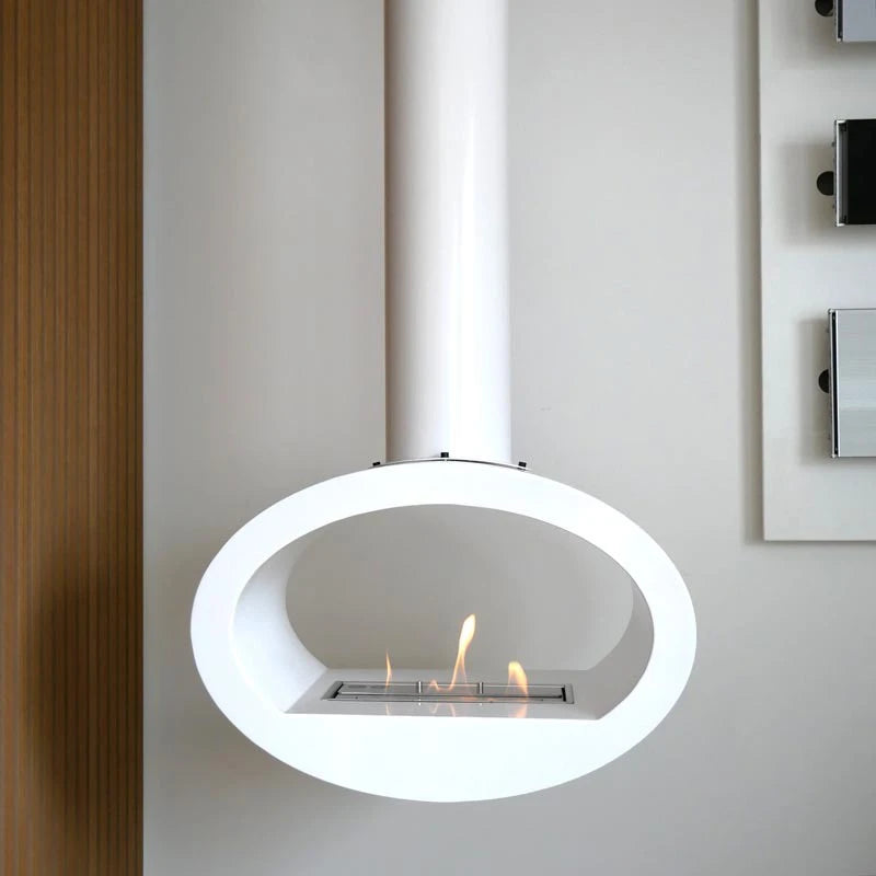 Toronto Blanco - Chimenea bioetanol colgante