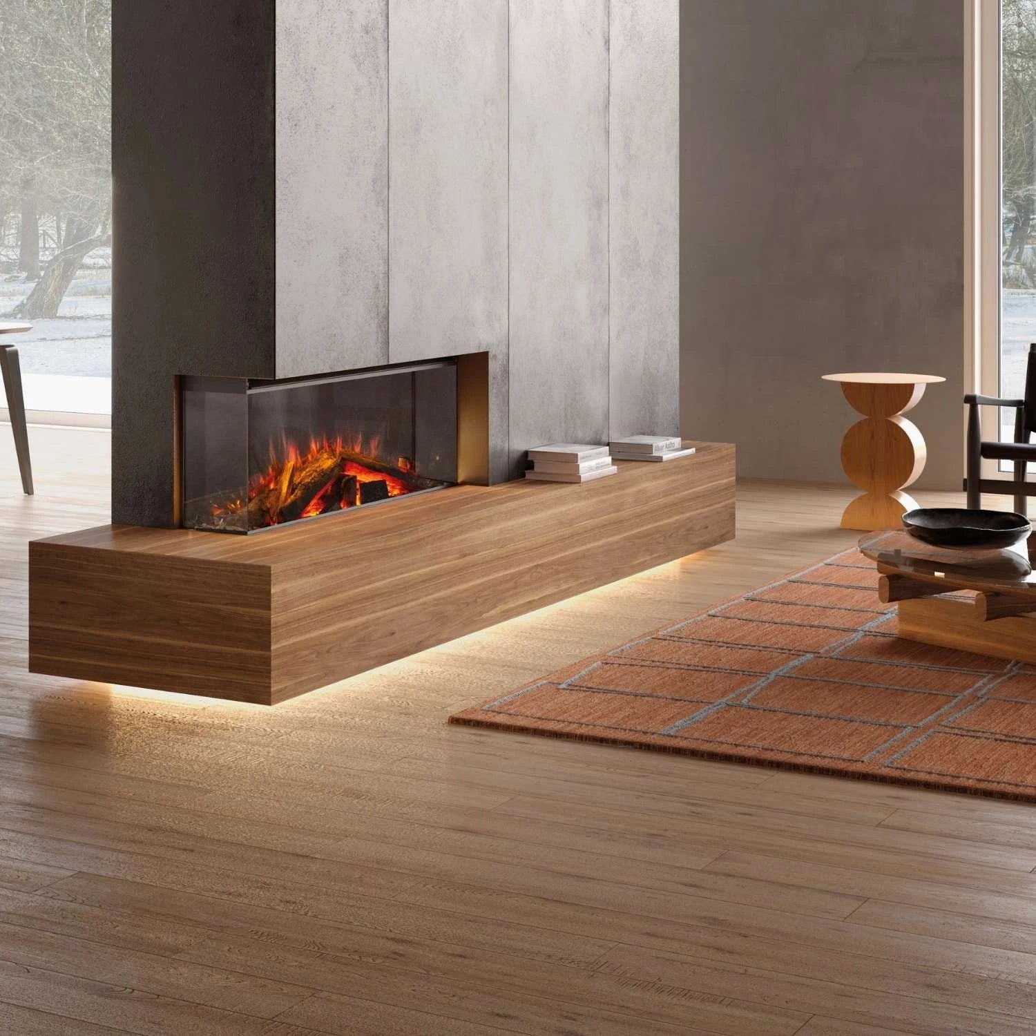 Insertable de chimenea eléctrica Lumen 1200