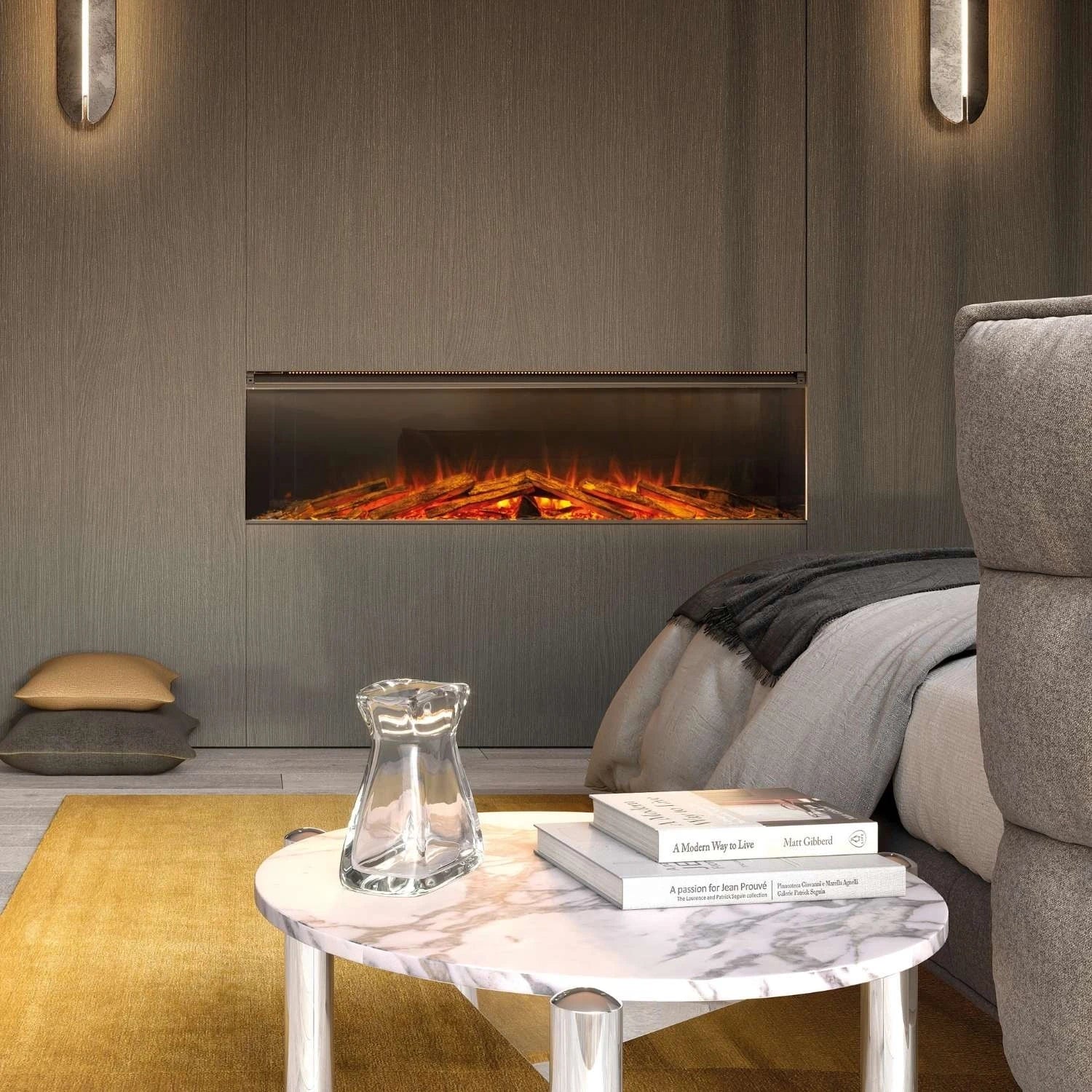 Insertable de chimenea eléctrica Lumen 1600
