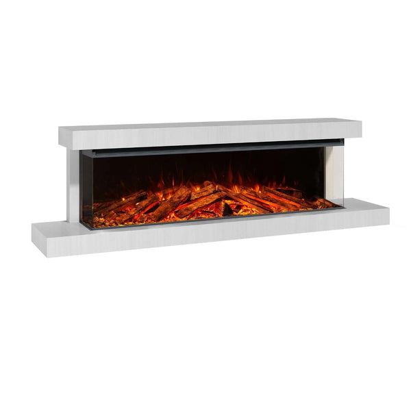 Chimenea eléctrica mural Lumen 1600 – Tiza