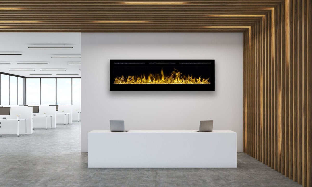 Majestic chimenea eléctrica de pared 50" (128 cm)