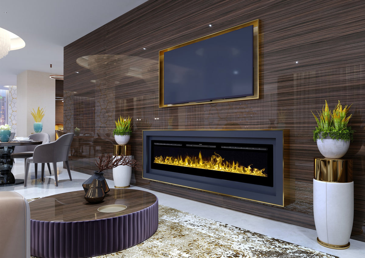 Majestic chimenea eléctrica de pared 50" (128 cm)