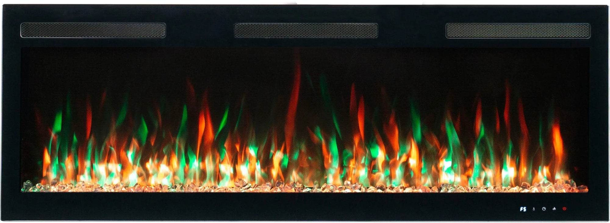 Chimenea eléctrica de pared Majestic PRO 72" (183 cm)