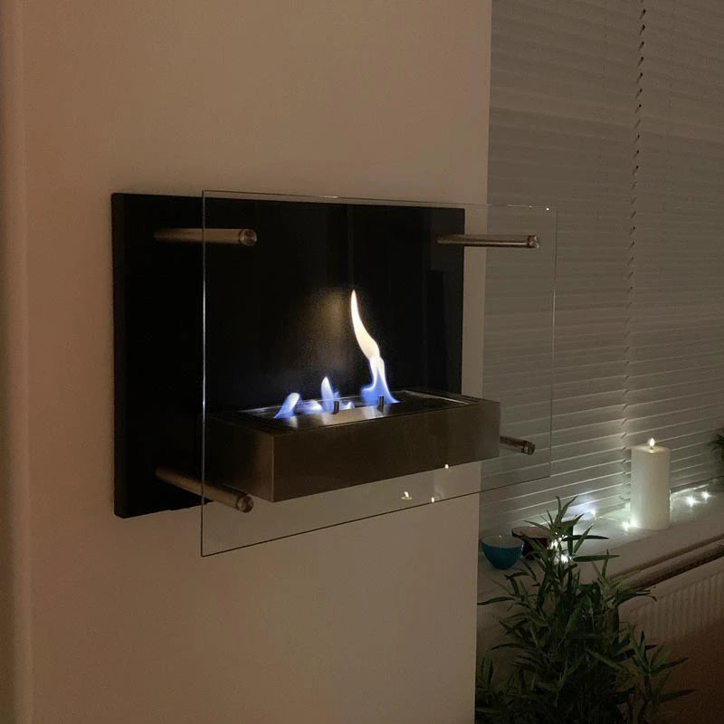 Nevada - Chimenea bioetanol de pared
