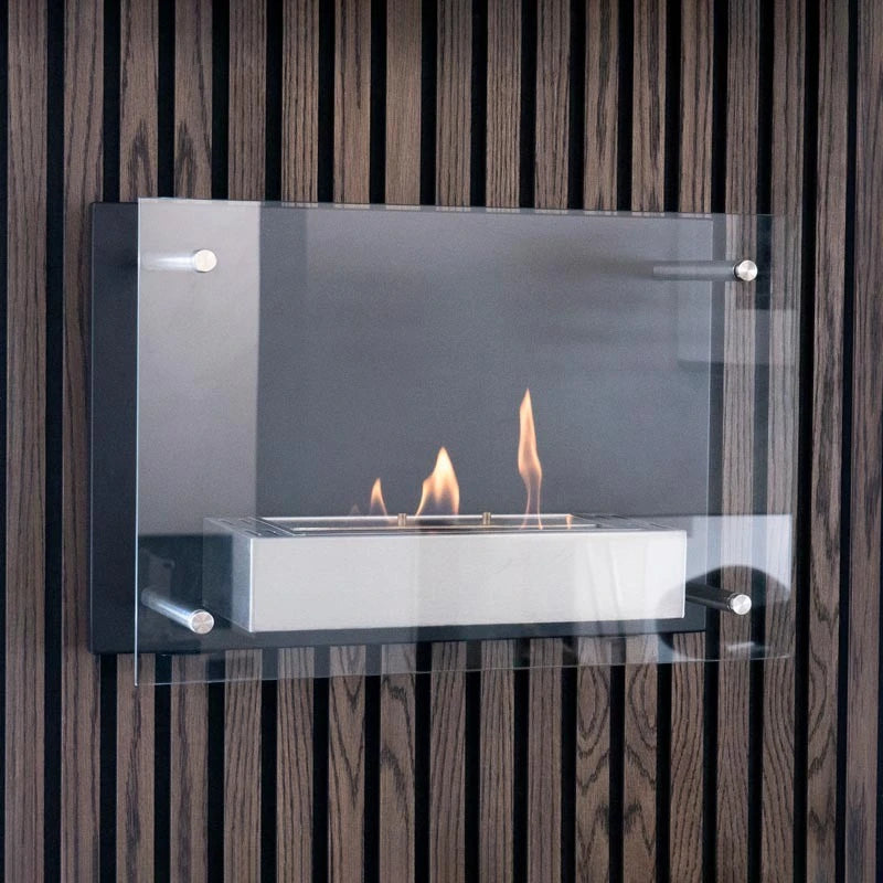 Nevada - Chimenea bioetanol de pared