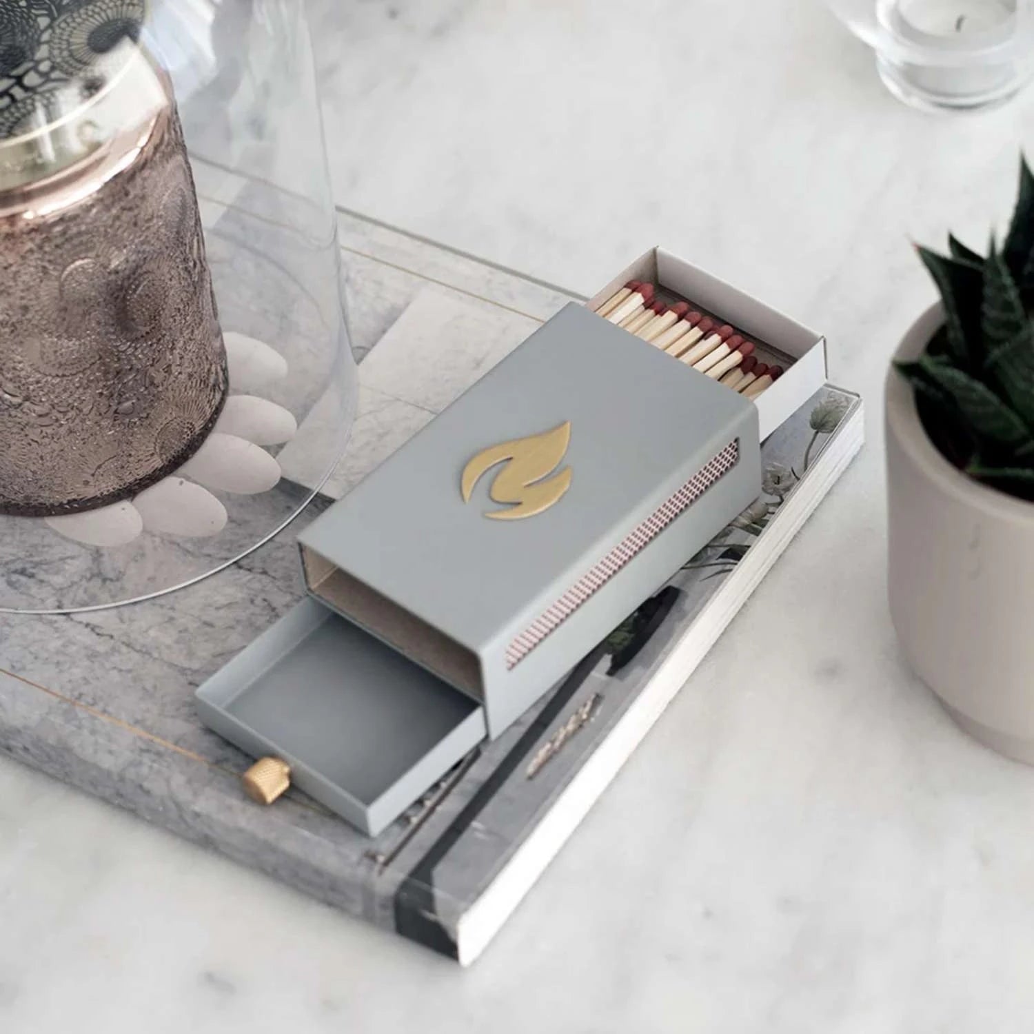 Cerillas Matchbox – Gris