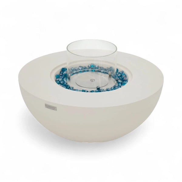 ROCA Mesa de Bioetanol – Blanco Crema