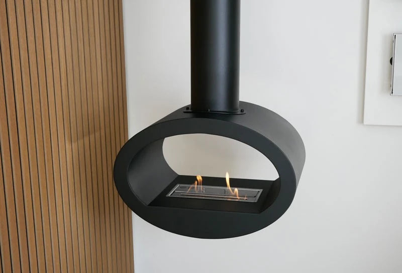 Toronto Negro - Chimenea bioetanol colgante