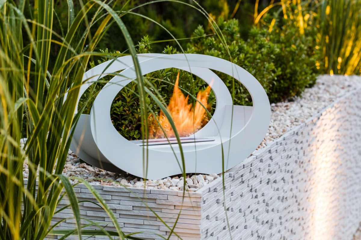 Oval - Chimenea de bioetanol ovalada