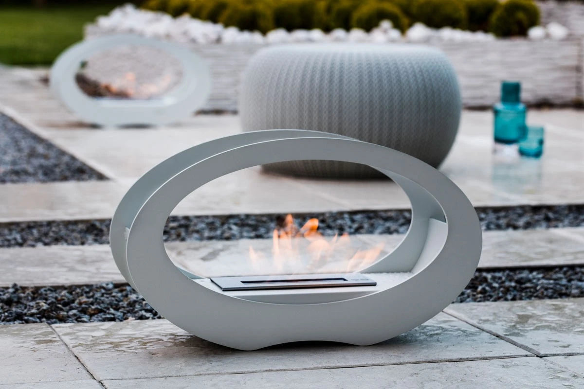 Oval - Chimenea de bioetanol ovalada