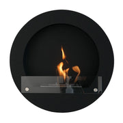Chimenea bioetanol redonda - Negro