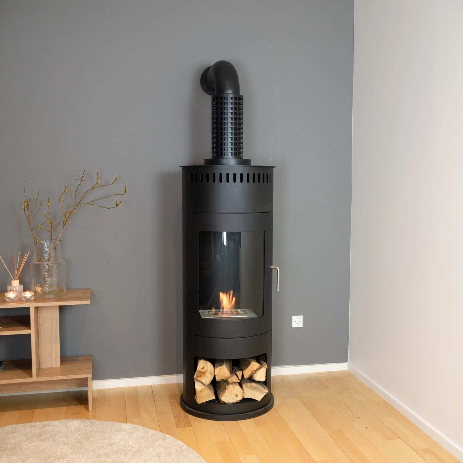 Falso conducto para chimenea de bioetanol - Pequeño
